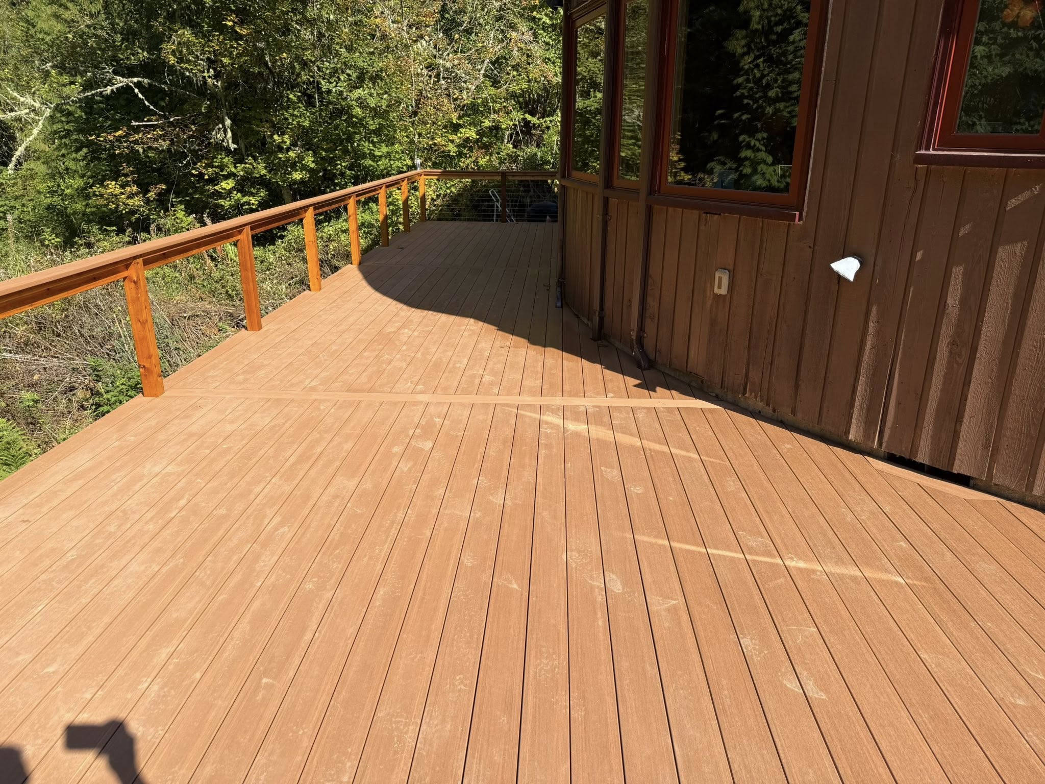 Deck and rail system