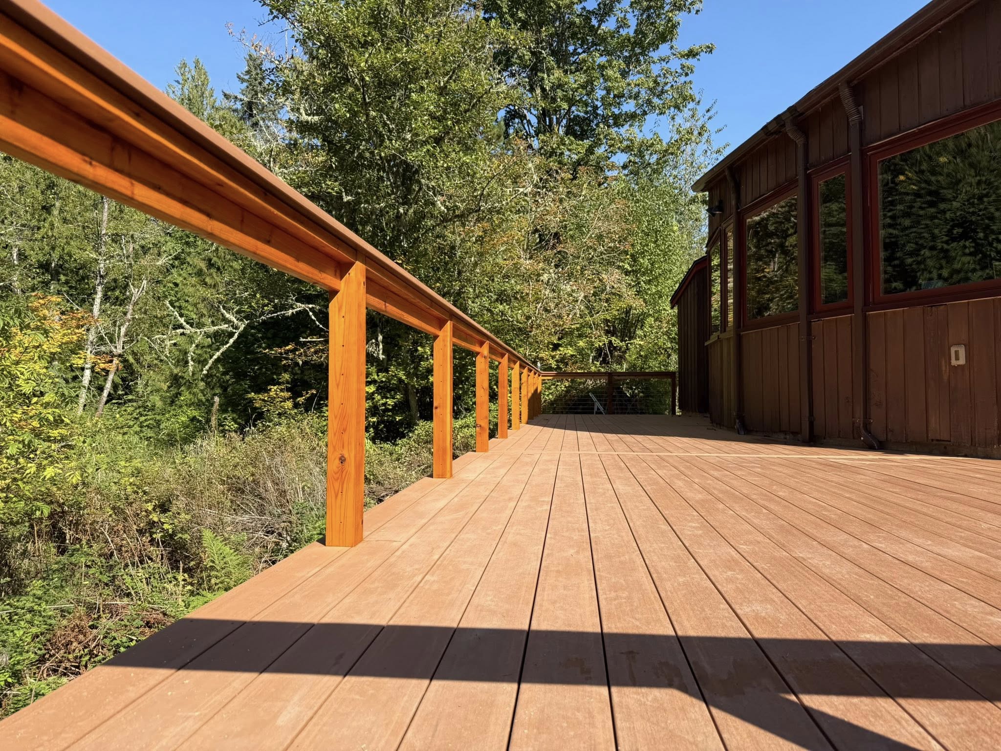 Deck construction Whatcom County