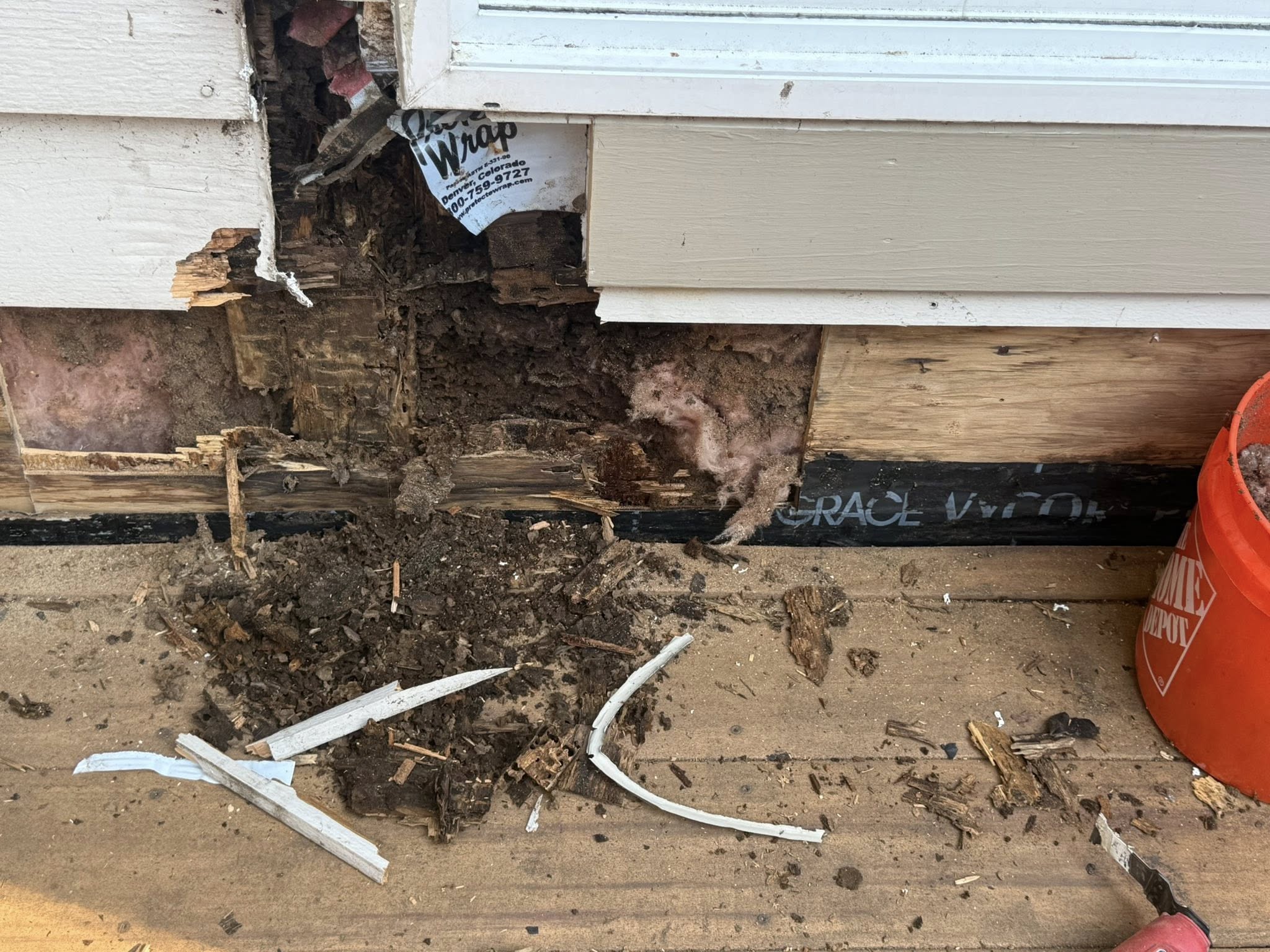 Home renovation work