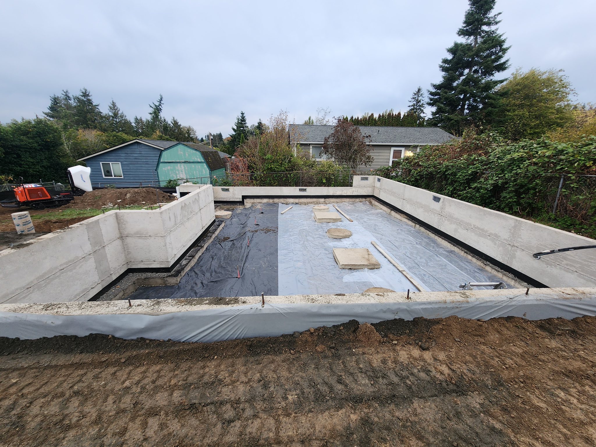 Completed home exterior